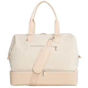 NWT✨ BEIS Beige and Cream Travel Bag